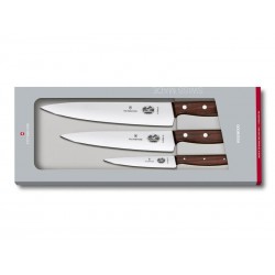 COFFRET DECOUPER 3 COUTEAUX ERABLE VICTORINOX