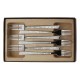 COFFRET 6 fourchettes LE THIERS INOX DECOR NATURA roger orfevre