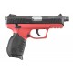 PIST RUGER SR22PB .22LR 3.5" 10+1 POIGNEE CADRE ROUGE TITANIUM CERAKOTE