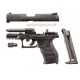 pistolet walther ppq m2 tactical 4.6" fileté 22lr