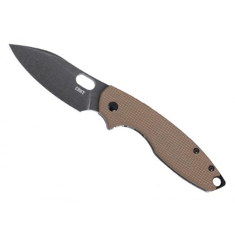 COUTEAU CRKT PILAR III BLACKWASH