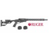 Ruger Précision Rimfire 22LR noire carabine 22 lr 2 chargeurs inclus