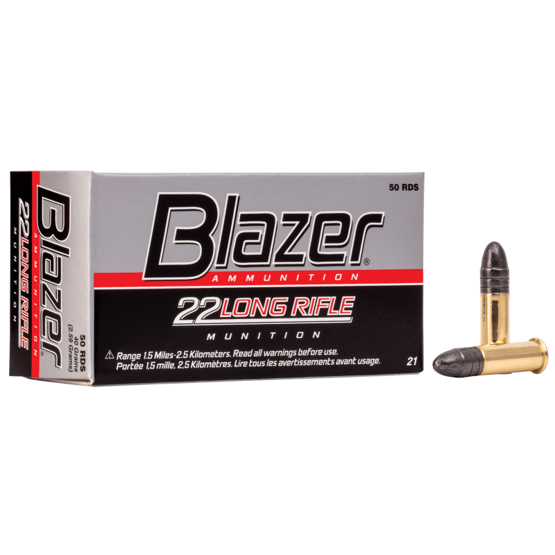 500 cci Blazer 40 Grains cal.22 Lr 22lr boite 500