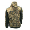 VESTE BLOUSON ZIPPÉ WOLF KAKI pro hunt verney carron