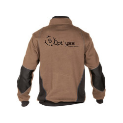 sweat-shirt marron opt'yss instruments