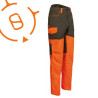 PANTALON roncier tradition orange percussion