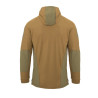 sweat range hoodie top cool coyote/ adaptative green helikon tex