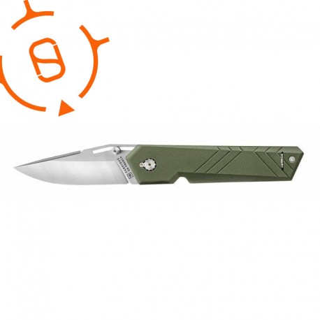 couteau unboxer vert Tb outdoor