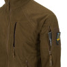 veste ALPHA TACTICAL JACKET - GRID FLEECE helikon tex coyote