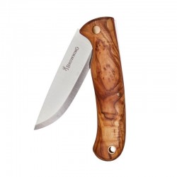 couteau browning pocket folding olive wood 8cm