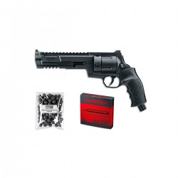 pack  T4e tr68 16j pistolet revolver defense 100 BILLES, 5 CO2, MALLETTE umarex