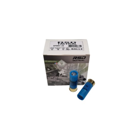 CARTOUCHE JOCKER RDS TACTICAL SLUG  12/70 28g BOITE DE 25