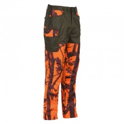 PANTALON roncier traque tradition orange percussion