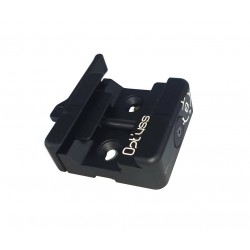 interface picatinny arca optyss instruments pince clamp adaptateur bipied atlas, rotule trépied