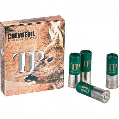 cartouche TP chevreuil 12/70 38g pb 2 extra durci boite de 10 tunet